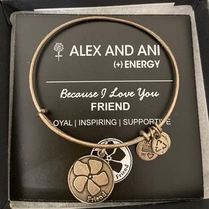 Alex & ani friend bracelet
